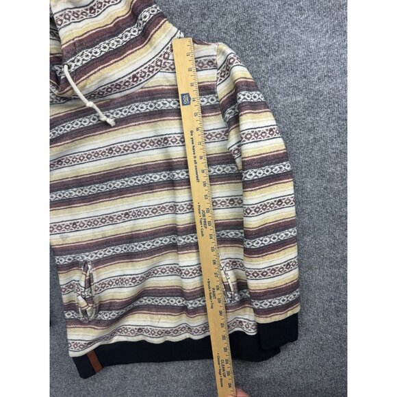 Ampersand Avenue Hoodie Single Hoodie Sweatshirt Women's Medium Aztec Striped - Picture 4 of 7